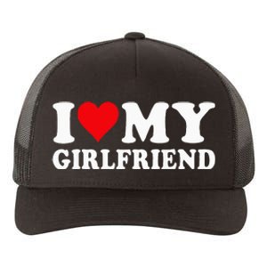 I Love My Girlfriend I Heart My Girlfriend I Love My GF Yupoong Adult 5-Panel Trucker Hat