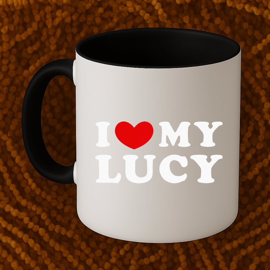 I Love My Lucy I Heart My Lucy Mug