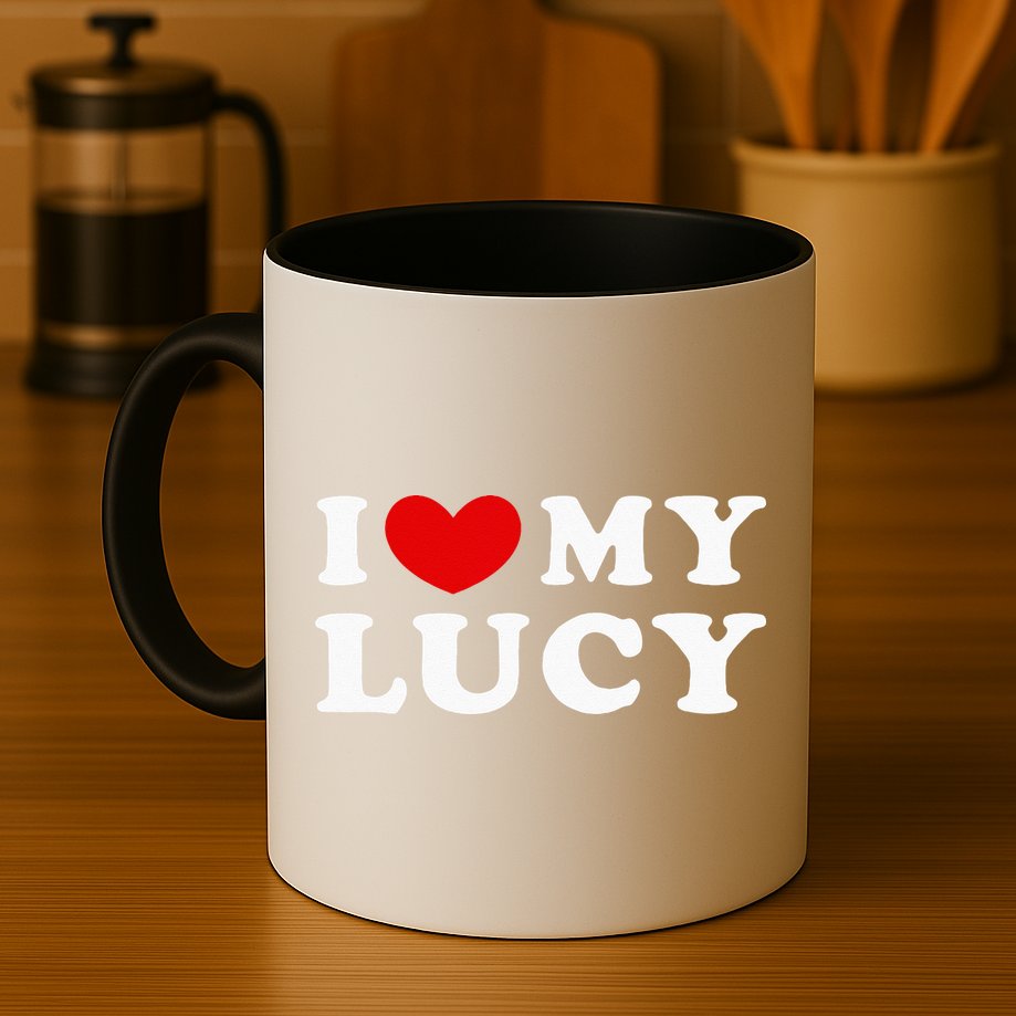 I Love My Lucy I Heart My Lucy Mug