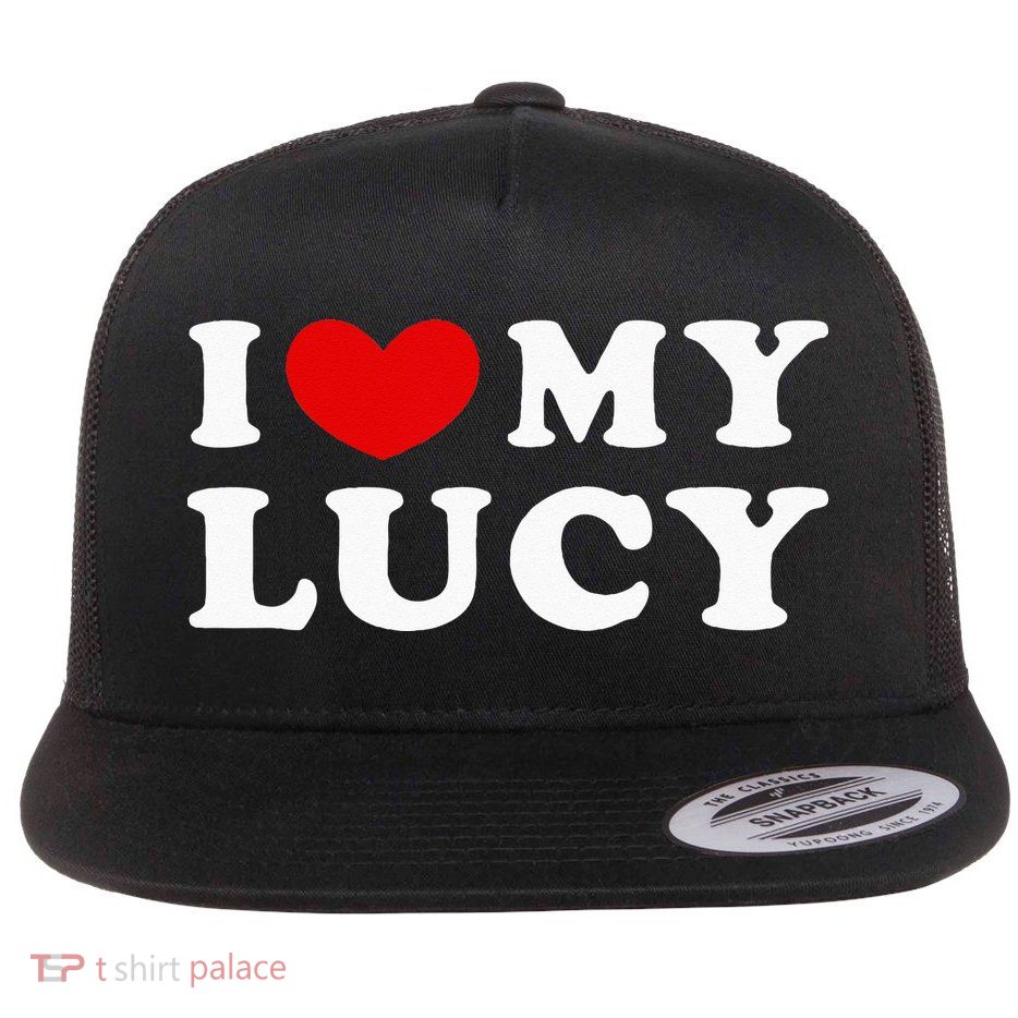 I Love My Lucy I Heart My Lucy Flatbill Hat