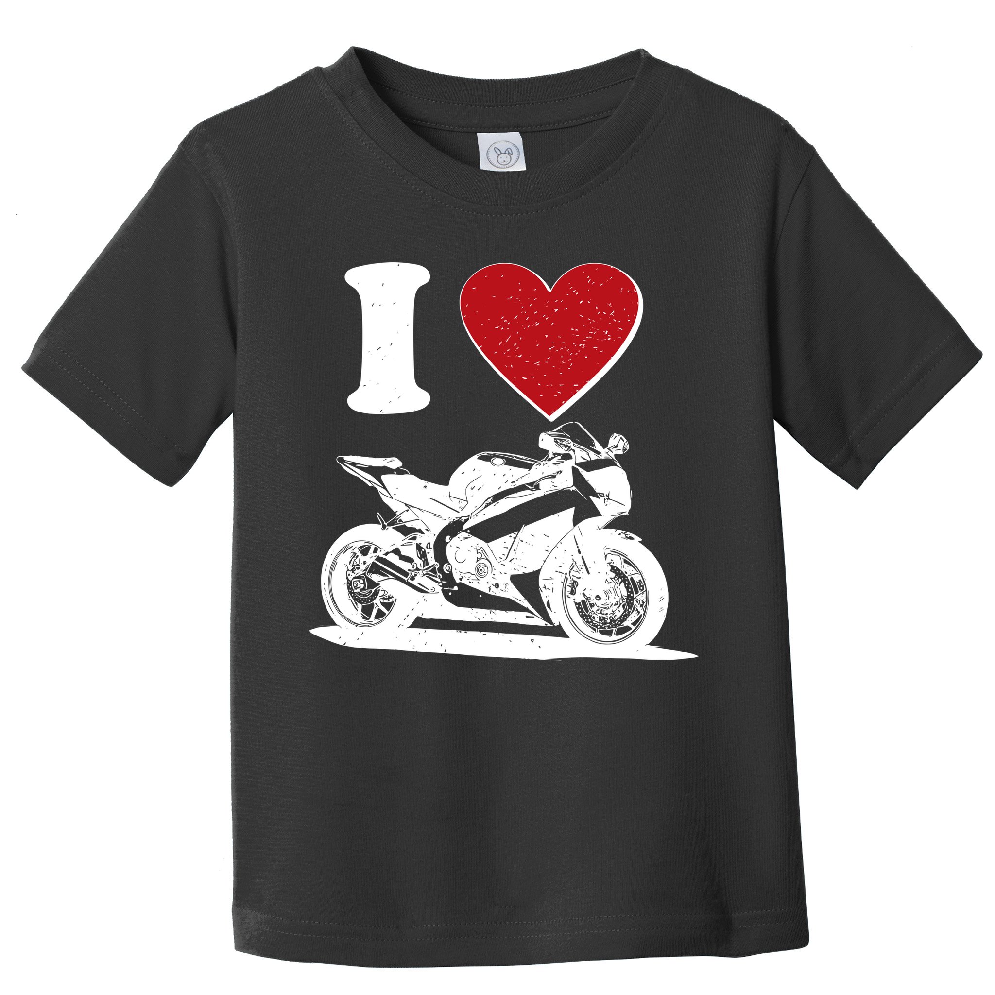 I Love Motorcycles Toddler T-Shirt