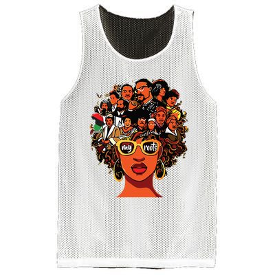 I Love My Roots Back Powerful History Month Pride Dna Gift Mesh Reversible Basketball Jersey Tank