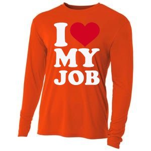 I love my job Cooling Performance Long Sleeve Crew