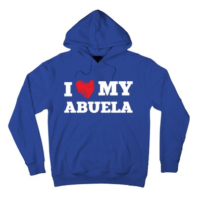 I Love My Abuela Favorite Family Member Valentines Gift Hoodie