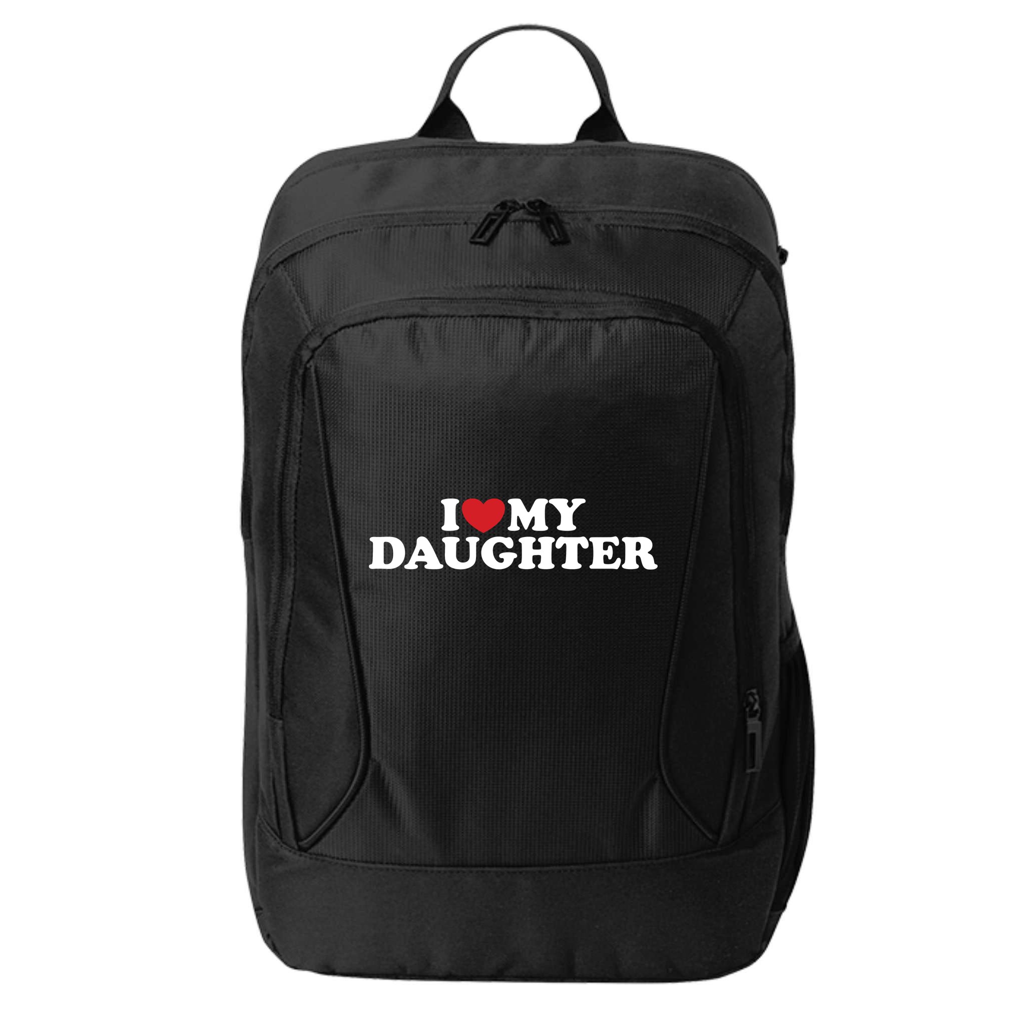 I Love My Daughter City Backpack