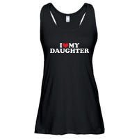 I Love My Daughter Ladies Essential Flowy Tank