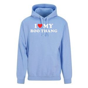 I Love My Boo Thang I Heart Boo Thang Unisex Surf Hoodie