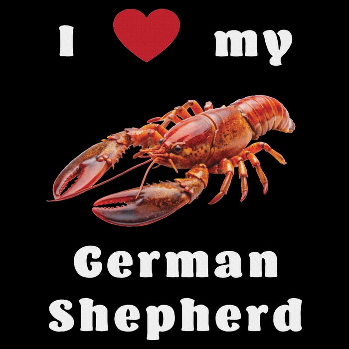 I Love My German Shepherd Swea Cooling Performance Crew T-Shirt