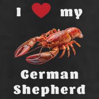 I Love My German Shepherd Swea Hat
