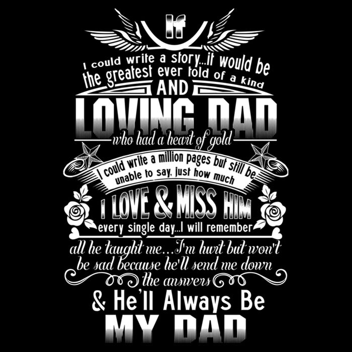 I Love Miss My Dad In Loving Memory Of Dad Remembrance Gift Impact Tech Backpack