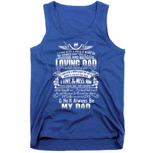 I Love Miss My Dad In Loving Memory Of Dad Remembrance Gift Tank Top