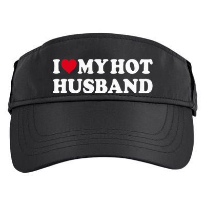 I Love My Hot Husband Adult Drive Performance Visor