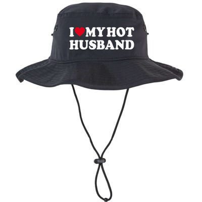 I Love My Hot Husband Bucket Hat