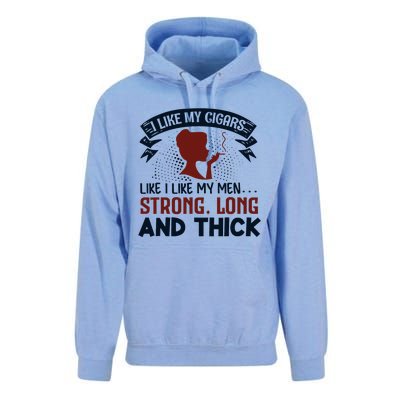 I Like My Cigar Like I Like My Funny Unisex Surf Hoodie