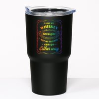 I Like My Whiskey Straight But My Friends Can Go Either Way Tumbler