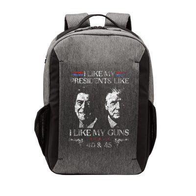 I Like My Presidents Like I Like My Guns 40 45 Vector Backpack