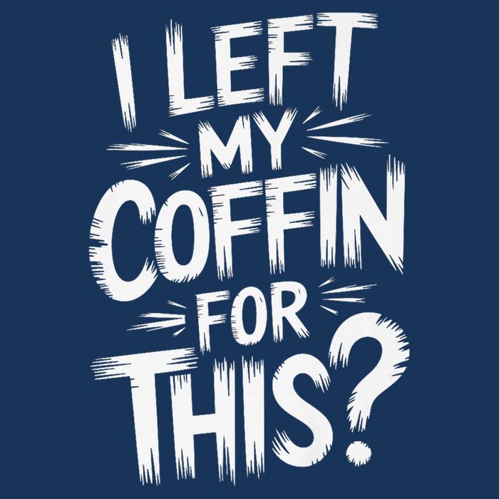 I Left My Coffin For This Funny Quote For Coffin Halloween 16 in Basic Backpack