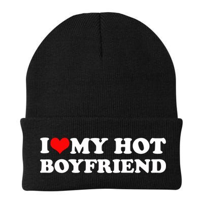 I Love My Hot Boyfriend Beanie