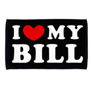 I Love My Bill Microfiber Hand Towel