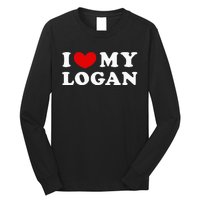 I Love My Logan Long Sleeve Shirt