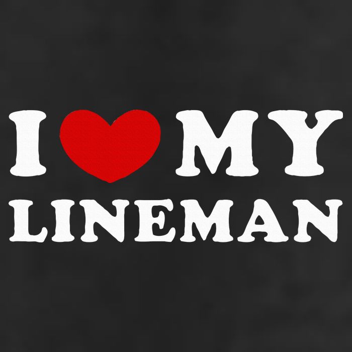 I Love My Lineman Adult Drive Performance Visor
