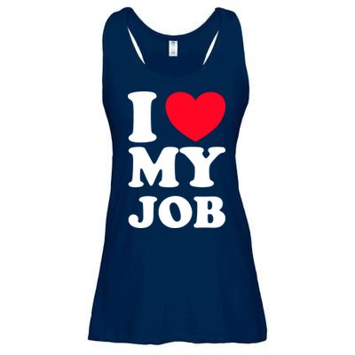 I Love My Job Ladies Essential Flowy Tank