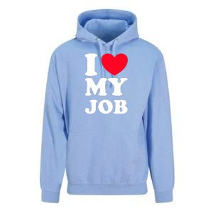 I Love My Job Unisex Surf Hoodie