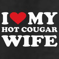 I Love My Hot Cougar Wife I Heart My Hot Cougar Wife Hat