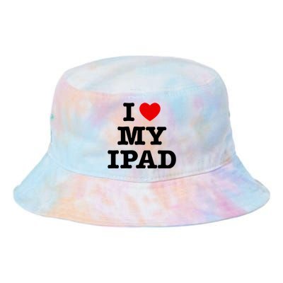 I Love My Ipad Tie Dye Newport Bucket Hat