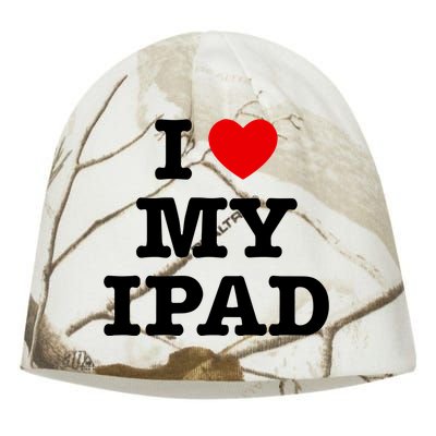 I Love My Ipad Kati - Camo Knit Beanie