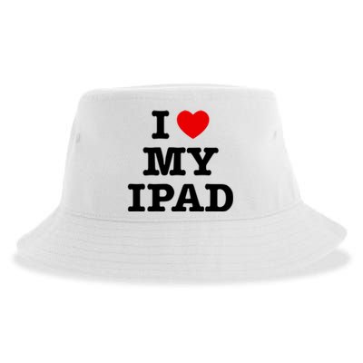 I Love My Ipad Sustainable Bucket Hat