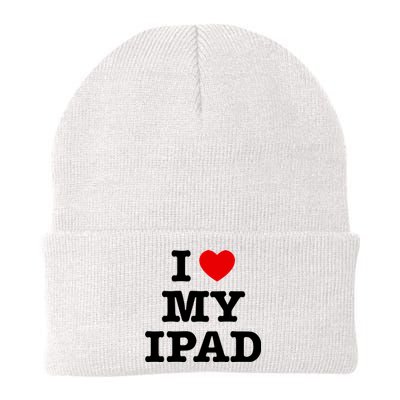 I Love My Ipad Knit Cap Winter Beanie