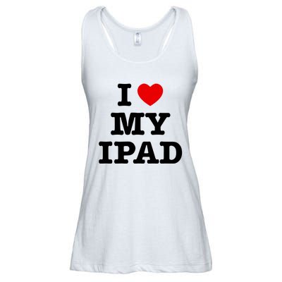 I Love My Ipad Ladies Essential Flowy Tank