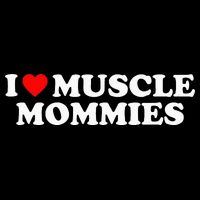 I Love Muscle Mommies, I Heart Muscle Mommies, Muscle Mommy Cooling Performance Crew T-Shirt