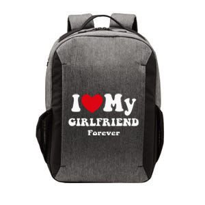 I Love My Girlfriend Vector Backpack