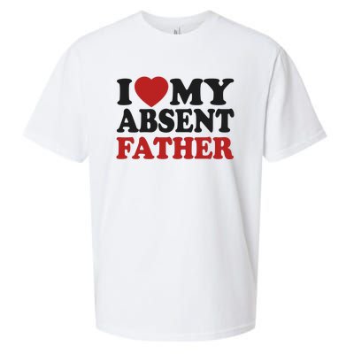 I Love My Absent Father Sueded Cloud Jersey T-Shirt