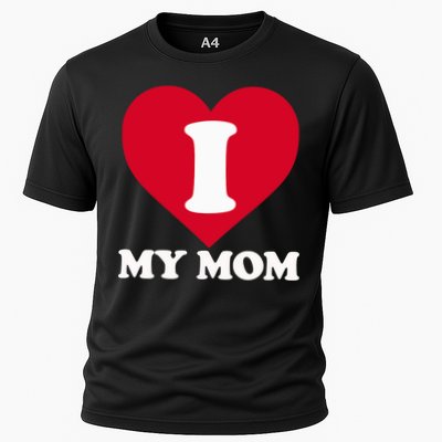 I Love My Mom A Gift For To Show Our Super Heroine Our Love Performance Shirt