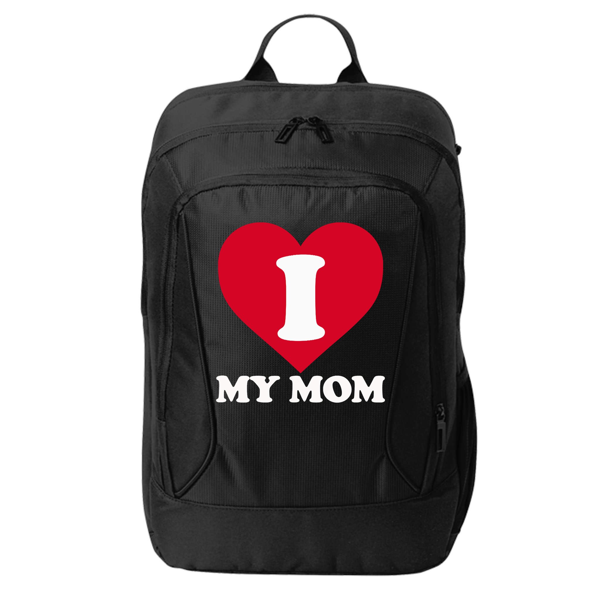I Love My Mom A Gift For To Show Our Super Heroine Our Love City Backpack