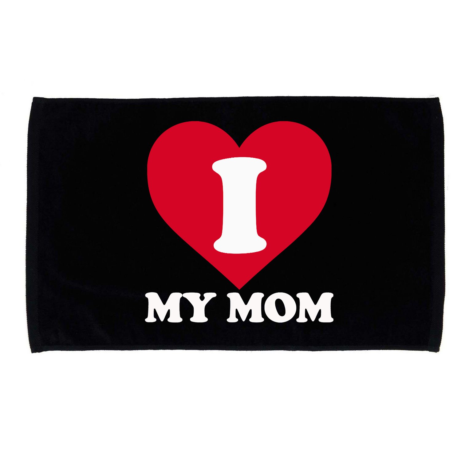 I Love My Mom A Gift For To Show Our Super Heroine Our Love Microfiber Hand Towel