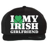 I Love My Irish Girlfriend. I Heart My Irish Girlfriend Gf Wool Snapback Cap