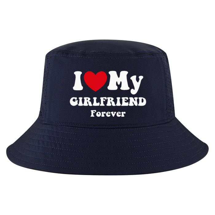 I Love My Girlfriend Cool Comfort Performance Bucket Hat