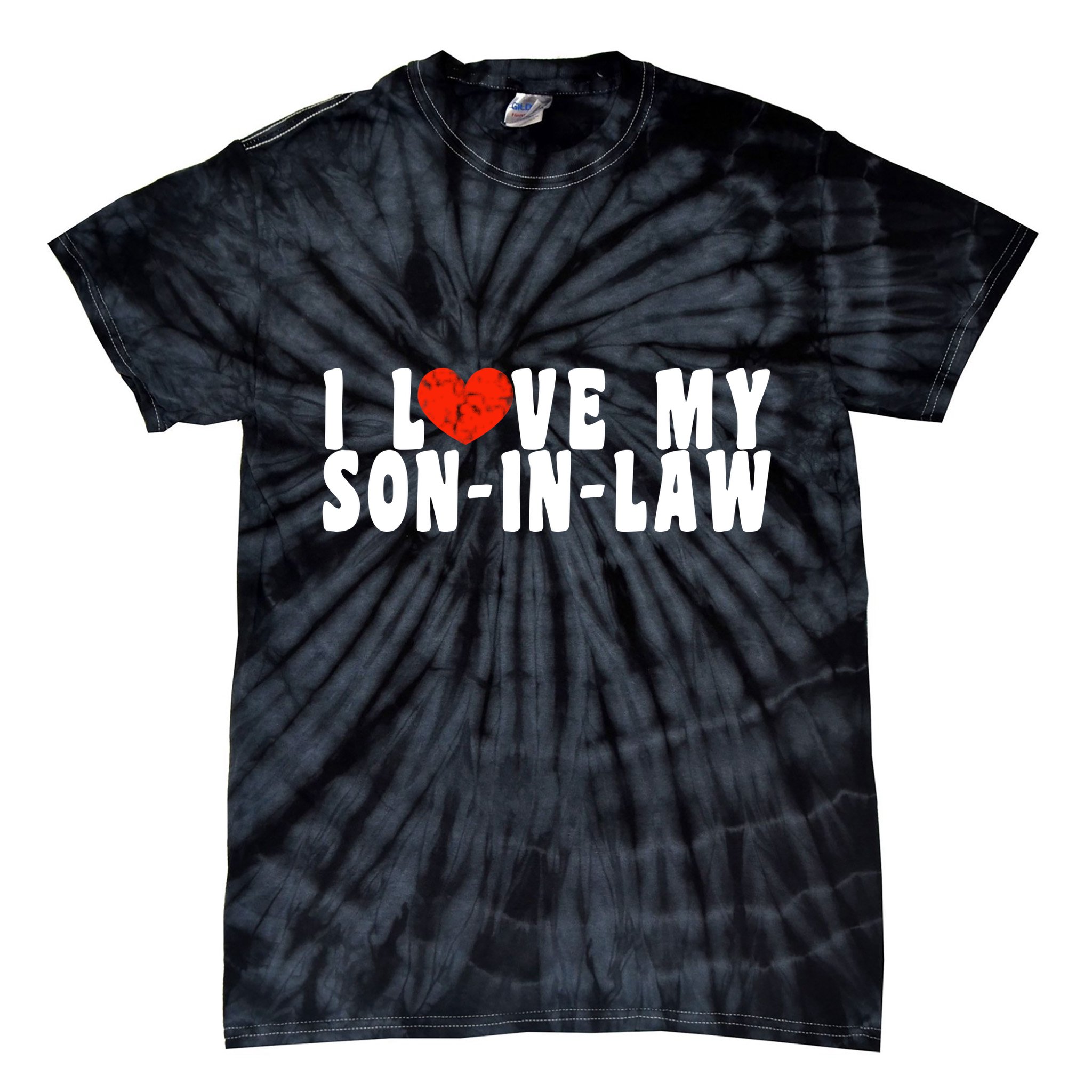 I Love My SonInLaw Tie-Dye T-Shirt