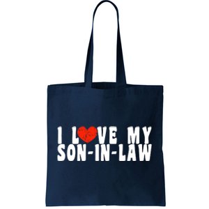 I Love My SonInLaw Tote Bag