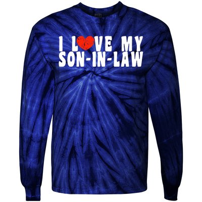 I Love My SonInLaw Tie-Dye Long Sleeve Shirt