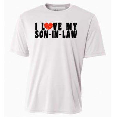 I Love My SonInLaw Cooling Performance Crew T-Shirt