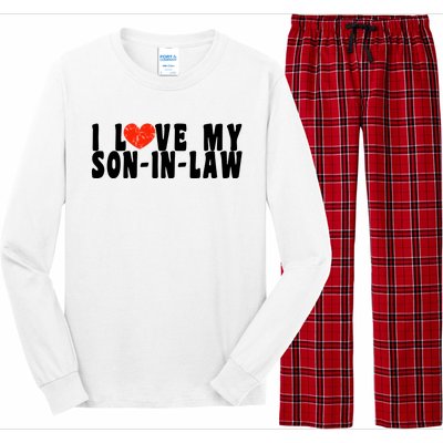 I Love My SonInLaw Long Sleeve Pajama Set