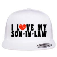 I Love My SonInLaw Flatbill Hat