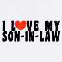 I Love My SonInLaw Flatbill Hat