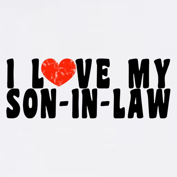 I Love My SonInLaw Flatbill Hat