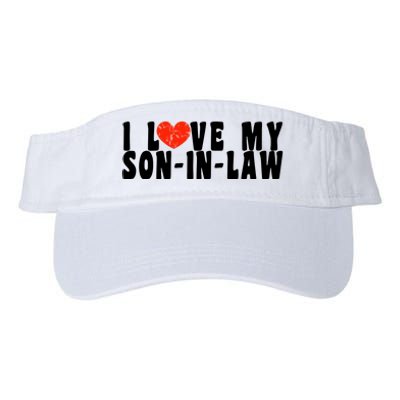 I Love My SonInLaw Valucap Bio-Washed Visor